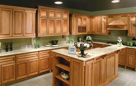 kitchen wall color yellow oak cabinets stainless steel|quartz countertops honey oak cabinets.